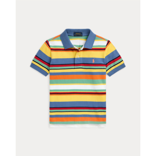 Polo Ralph Lauren Striped Cotton Mesh Polo Shirt