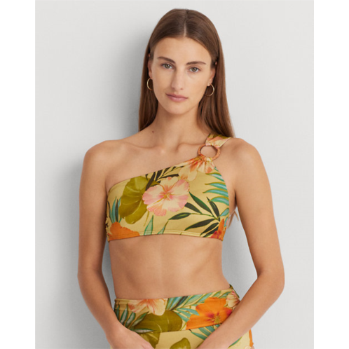 Polo Ralph Lauren Print Ring-Front One-Shoulder Bikini Top