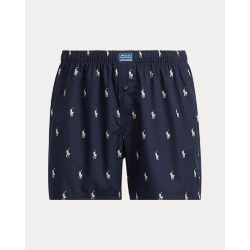 Polo Ralph Lauren Classic Woven Cotton Allover Pony Boxer