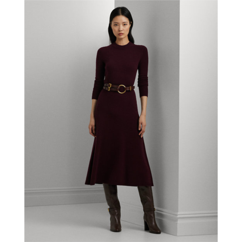 Polo Ralph Lauren Wool-Blend Long-Sleeve Sweater Dress