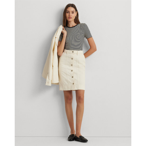 Polo Ralph Lauren Denim Pencil Miniskirt