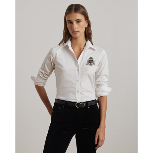 Polo Ralph Lauren Classic Fit Beaded-Crest Shirt