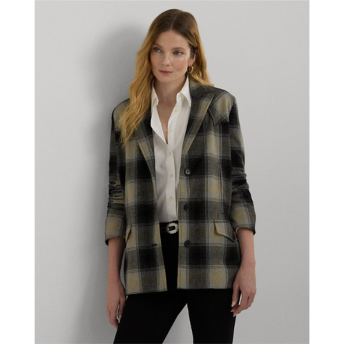 Polo Ralph Lauren Plaid Wool-Blend Twill Jacket