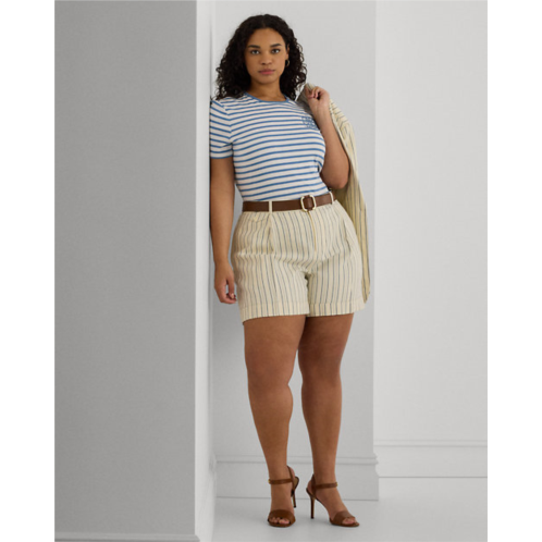 Polo Ralph Lauren Striped Pleated Short