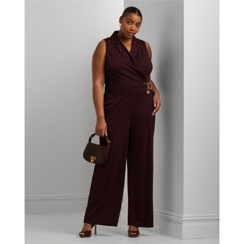 Polo Ralph Lauren Chain-Trim Stretch Jersey Jumpsuit