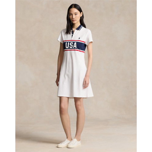 Polo Ralph Lauren Team USA Graphic Polo Dress