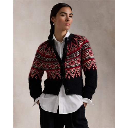 Polo Ralph Lauren Fair Isle Alpaca-Blend Cardigan