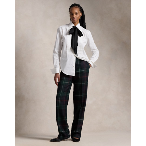 Polo Ralph Lauren Plaid Wool Relaxed Straight Pant