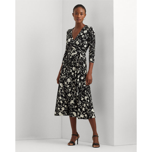 Polo Ralph Lauren Floral Surplice Jersey Dress