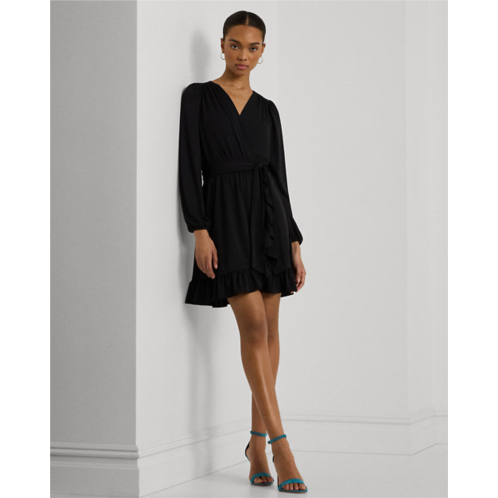 Polo Ralph Lauren Belted Stretch Jersey Dress