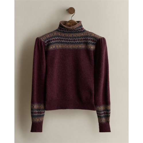 POLO Ralph Lauren Vintage 1980 Patterned Wool Sweater - Size L