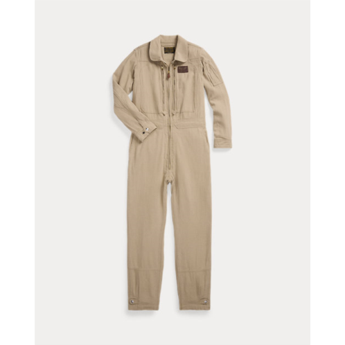 Polo Ralph Lauren Linen-Cotton Dobby Coverall