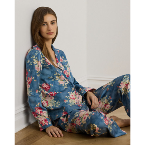 Lauren Petite Floral Cotton-Blend Sateen Sleep Set