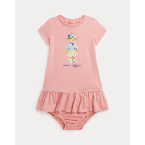 Polo Ralph Lauren Polo Bear Cotton Tee Dress & Bloomer