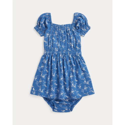 Polo Ralph Lauren Floral Cotton Jersey Dress & Bloomer