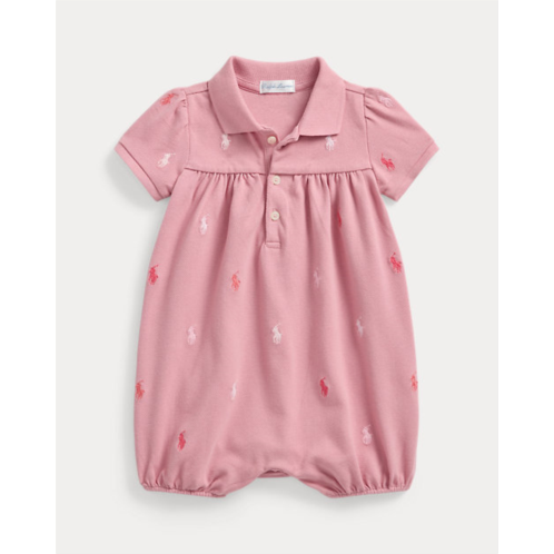 Polo Ralph Lauren Polo Pony Mesh Polo Bubble Shortall