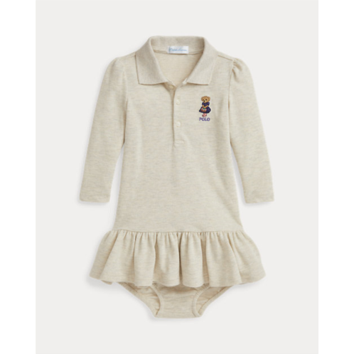 Polo Ralph Lauren Polo Bear Mesh Polo Dress & Bloomer