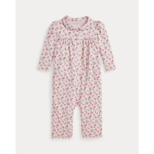 Polo Ralph Lauren Floral Cotton Interlock Coverall