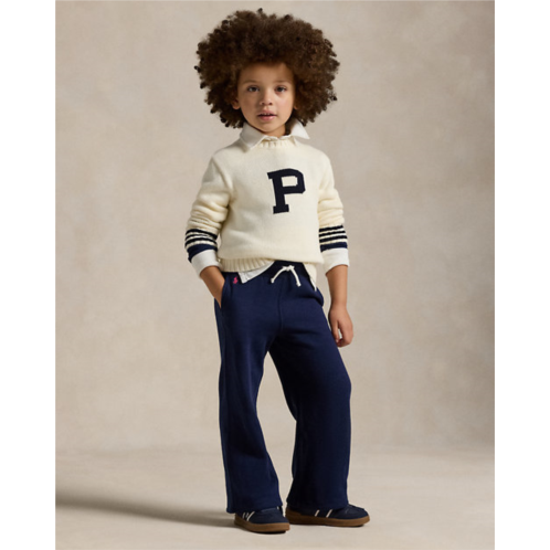 Polo Ralph Lauren Fleece Wide-Leg Sweatpant