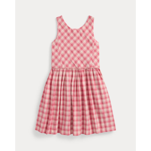 Polo Ralph Lauren Gingham Cotton Madras Dress