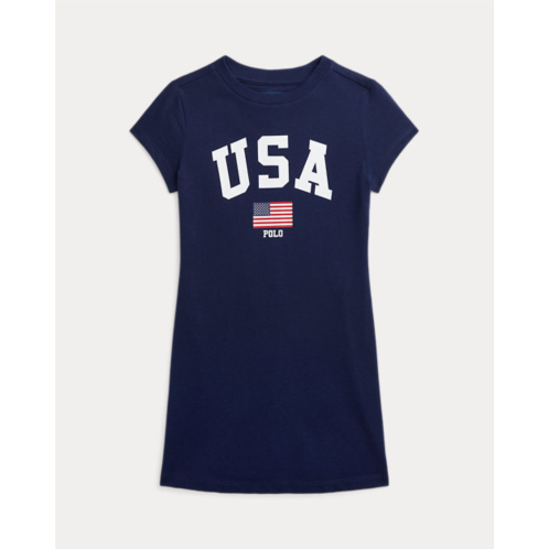 Polo Ralph Lauren Team USA Cotton Tee Jersey Dress