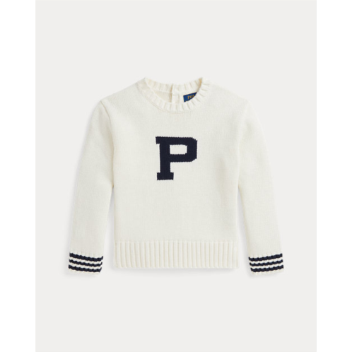 Polo Ralph Lauren Cotton Letterman Sweater