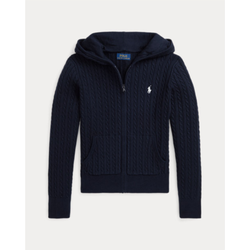 Polo Ralph Lauren Mini-Cable Cotton Full-Zip Hoodie