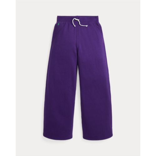 Polo Ralph Lauren Fleece Wide-Leg Sweatpant