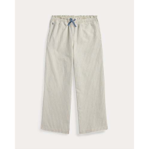 Polo Ralph Lauren Striped Cotton Madras Pull-On Pant