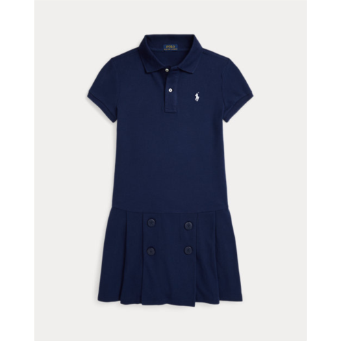 Polo Ralph Lauren Nautical Stretch Mesh Polo Dress