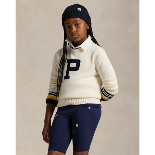 Polo Ralph Lauren Cotton Letterman Sweater