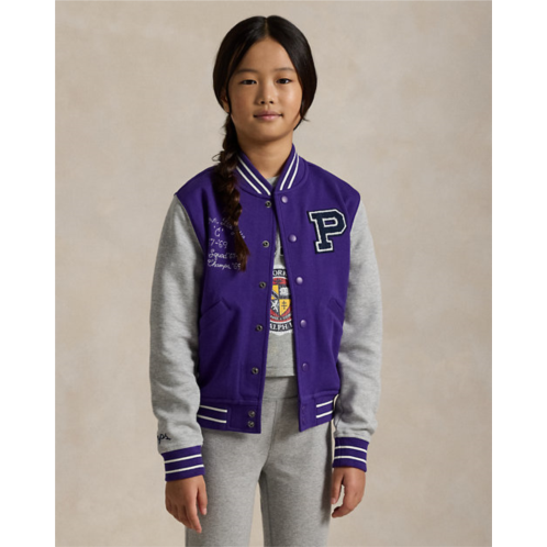 Polo Ralph Lauren Double-Knit Baseball Jacket