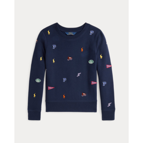 Polo Ralph Lauren Embroidered Motif Fleece Sweatshirt