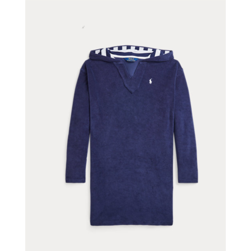 Girls 7-16 Hooded Terry Cover-Up