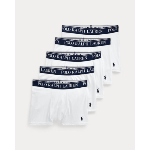 Polo Ralph Lauren Stretch Cotton Jersey Boxer Brief 5-Pack