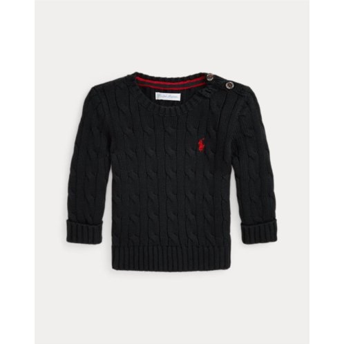 Polo Ralph Lauren Cable-Knit Cotton Sweater