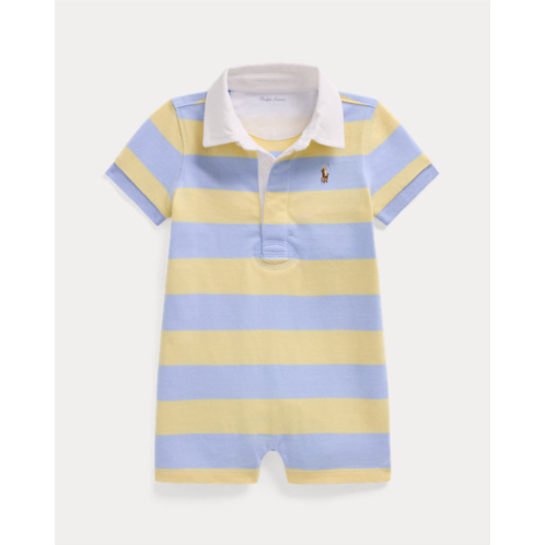 Baby Boy Striped Cotton Rugby Shortall