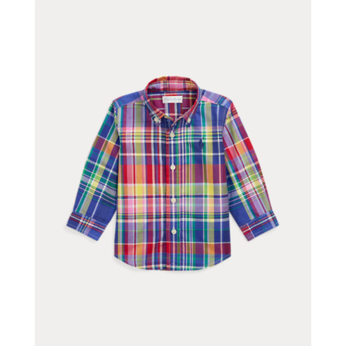 Polo Ralph Lauren Plaid Cotton Poplin Shirt