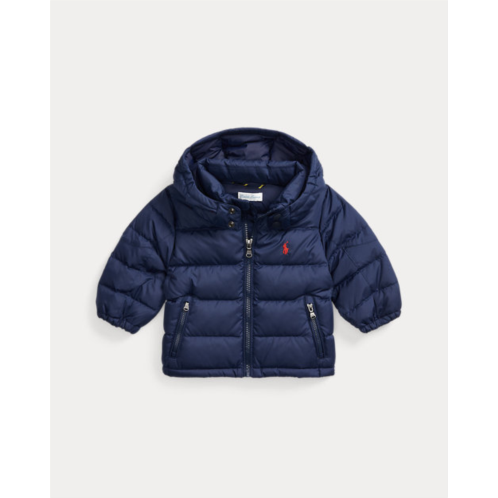 Baby Boy Ripstop Hooded Down Jacket