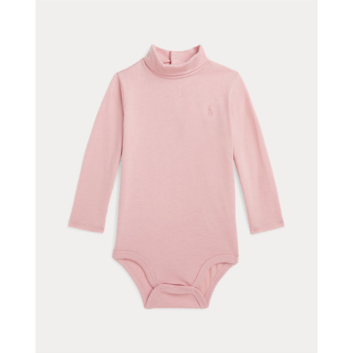 Polo Ralph Lauren Cotton Jersey Turtleneck Bodysuit