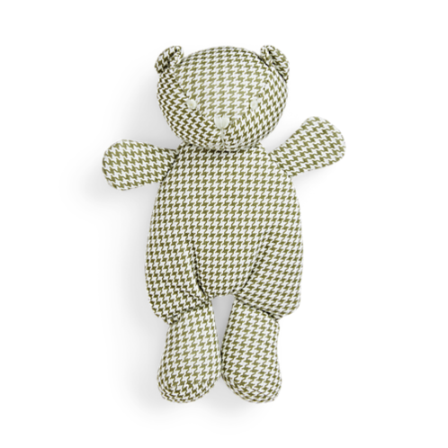 Polo Ralph Lauren Houndstooth Cotton Interlock Plush Bear