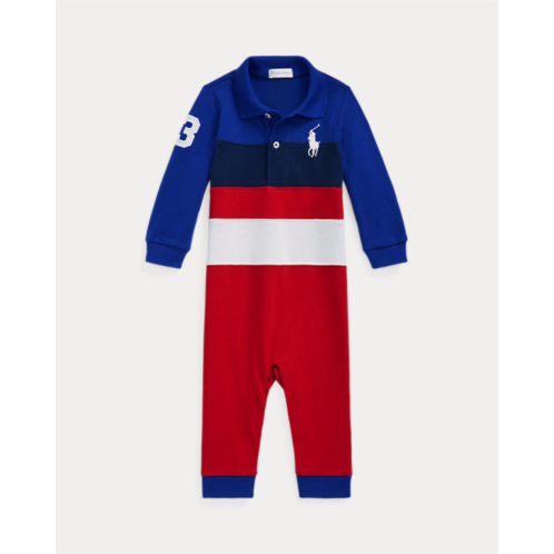 Polo Ralph Lauren Big Pony Cotton Mesh Polo Coverall