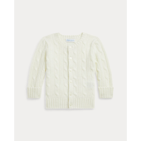 Baby Cable-Knit Cashmere Cardigan