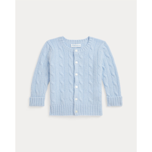 Baby Cable-Knit Cashmere Cardigan