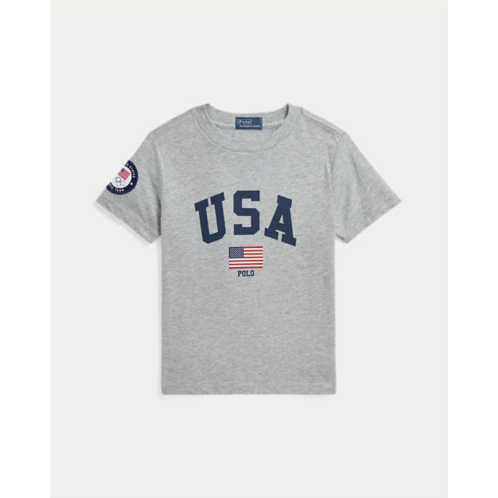 Polo Ralph Lauren Team USA Cotton Jersey Tee