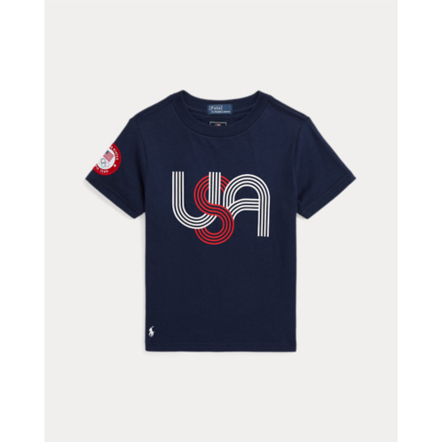 Polo Ralph Lauren Team USA Cotton Jersey Graphic Tee