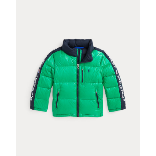 Polo Ralph Lauren Logo Down Hooded Jacket