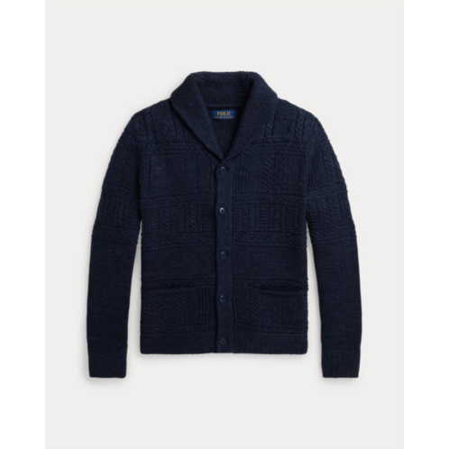 Polo Ralph Lauren Anchor Aran-Knit Cotton Cardigan