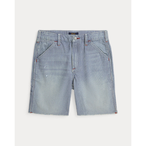 Polo Ralph Lauren Indigo Striped Denim Carpenter Short