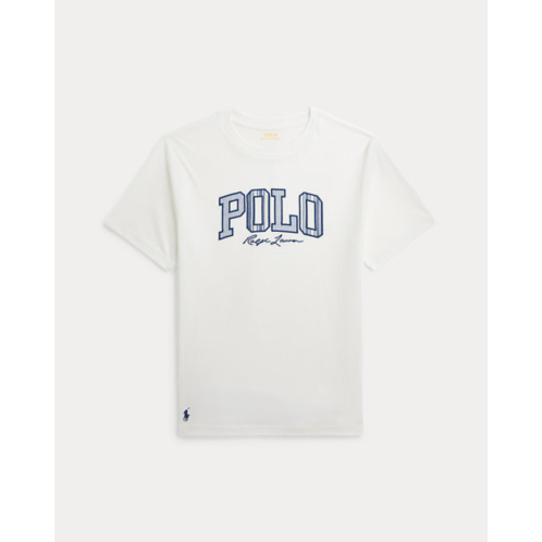 Polo Ralph Lauren Striped-Logo Cotton Jersey Tee